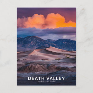 Carte Postale Parc national de Death Valley Vintage