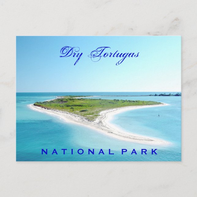 Carte Postale Parc national de Dry Tortugas (Devant)