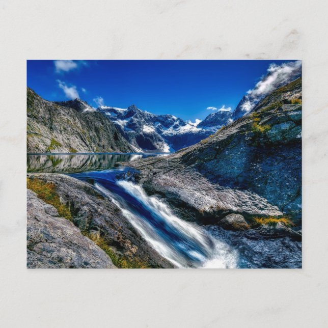Carte Postale Parc national de Fiordland, Nouvelle-Zélande (Devant)