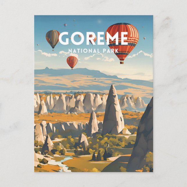 Carte Postale Parc national de Goreme Voyage (Devant)