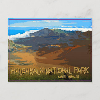 Carte Postale Parc national de Haleakala, Maui Hawaii