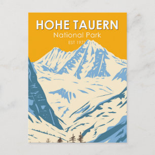Carte Postale Parc national de Hohe Tauern Alpine Autriche Vinta