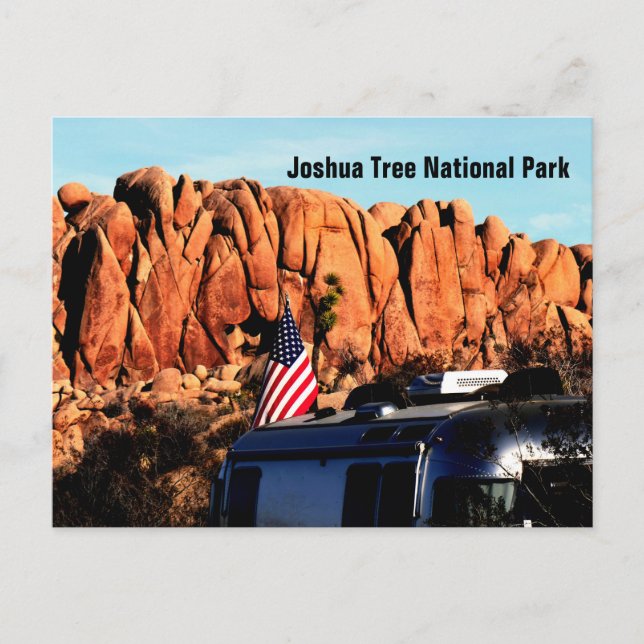 Carte Postale Parc national de Joshua Tree, Californie (Devant)