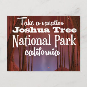 Carte Postale Parc national de Joshua Tree, Californie voyage