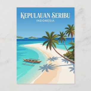 Carte Postale Parc national de Kepulauan Seribu Indonésie