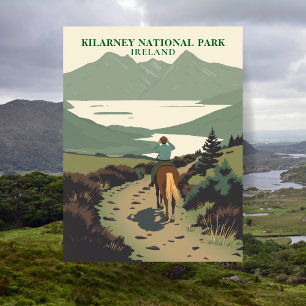 Carte Postale Parc national de Killarney Équitation Voyage