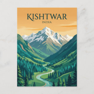 Carte Postale Parc national de Kishtwar Inde