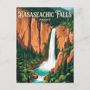 Carte Postale Parc national de la cascade de Basaseachic au Mexi