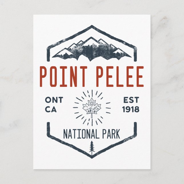 Carte Postale Parc national de la Pointe-Pelée Canada en détress (Devant)