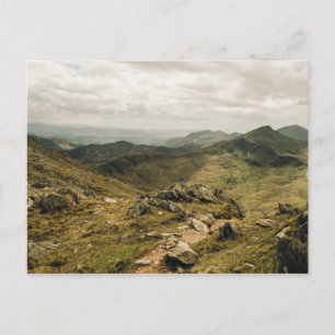 CARTE POSTALE PARC NATIONAL DE LA SNOWDONIE, WALES, UK