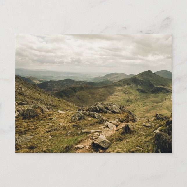 CARTE POSTALE PARC NATIONAL DE LA SNOWDONIE, WALES, UK (Devant)