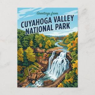 Carte Postale Parc national de la vallée de Cuyahoga aux États-U