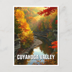 Carte Postale Parc national de la vallée de Cuyahoga Ohio Travel