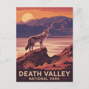 Carte Postale Parc national de la vallée de la Mort
