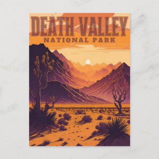 Carte Postale Parc national de la Vallée de la Mort