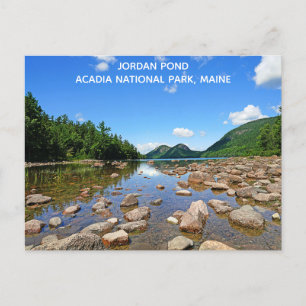 Carte Postale Parc national de l'Acadie Maine Jordan Pond Travel