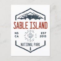 Parc national de l'île de Sable Canada Vintage