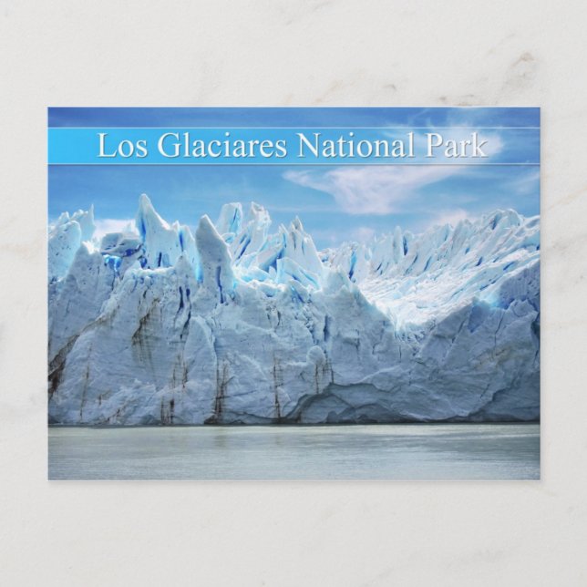 Carte Postale Parc national de Los Glaciares, Argentine (Devant)