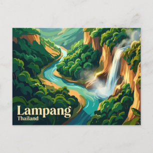 Carte Postale Parc national de Mae Phang Thaïlande