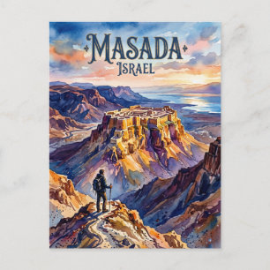 Carte Postale Parc national de Massada Israël