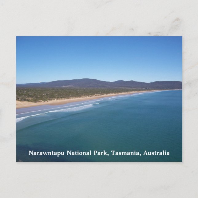 Carte Postale Parc national de Narawntapu, Tasmanie, A… (Devant)