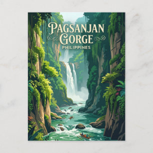Carte Postale Parc national de Pagsanjan Gorge Philippines