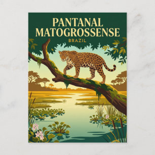 Carte Postale Parc national de Pantanal Matogrossense Brésil