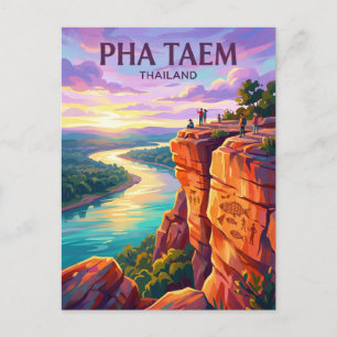 Carte Postale Parc national de Pha Taem Thaïlande
