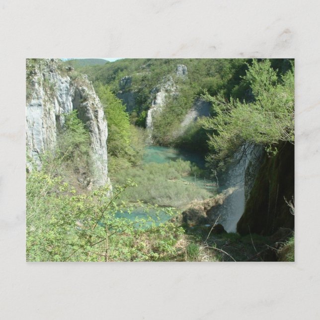 Carte Postale Parc national de Plitvice (Devant)