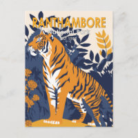 Parc national de Ranthambore Inde Vintage