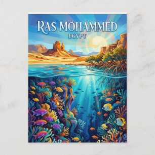 Carte Postale Parc national de Ras Mohammed Égypte