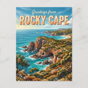 Carte Postale Parc national de Rocky Cape en Australie