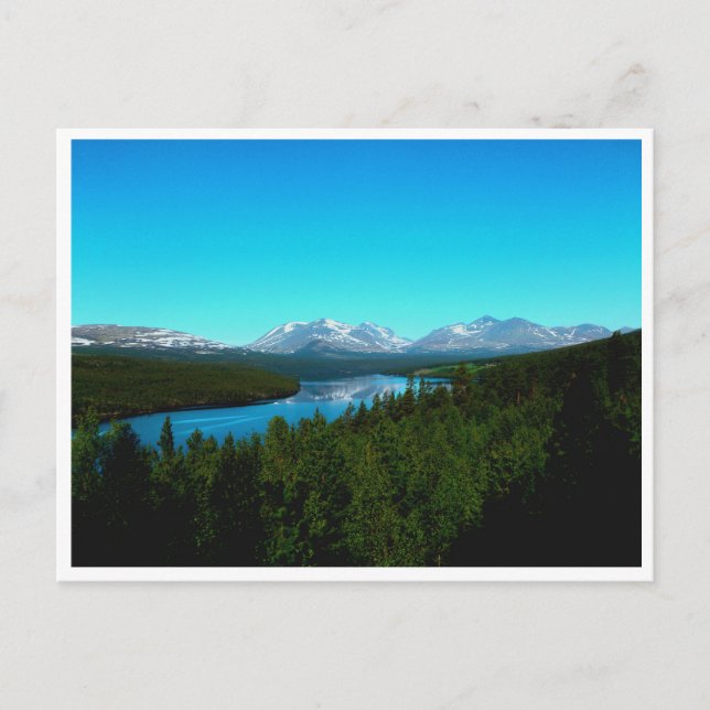 Carte Postale Parc national de Rondane Norvège  (Devant)