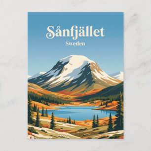Carte Postale Parc national de Sånfjället Suède