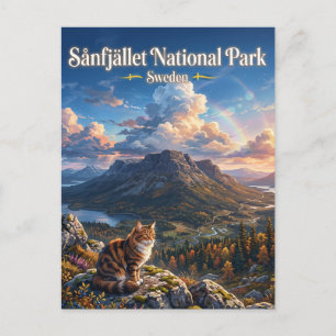 Carte Postale Parc national de Sånfjället Suède