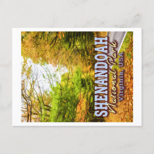 CARTE POSTALE PARC NATIONAL DE SHENANDOAH - VIRGINIE ÉTATS-UNIS