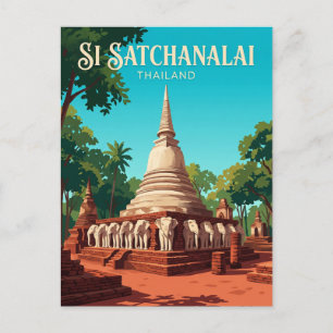 Carte Postale Parc national de Si Satchanalai Thaïlande