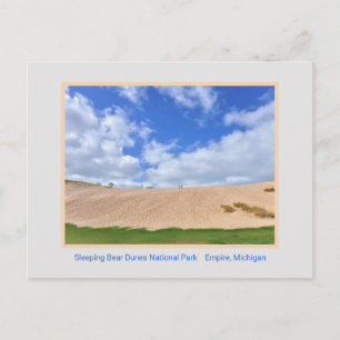 CARTE POSTALE PARC NATIONAL DE SLEEPING BEAR DUNE/GRANDE DUNE SO