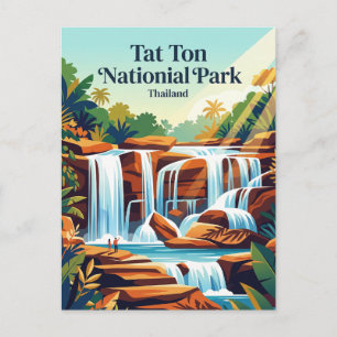 Carte Postale Parc national de Tat Ton Thaïlande