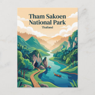 Carte Postale Parc national de Tham Sakoen Thaïlande
