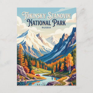 Carte Postale Parc national de Tokinsky Stanovik Russie