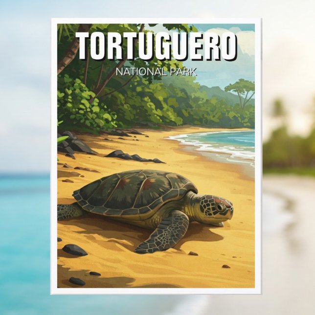Carte Postale Parc national de Tortuguero Costa Rica Voyage (Créateur téléchargé)
