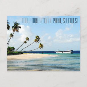 Carte Postale Parc national de Wakatobi, Sulawesi
