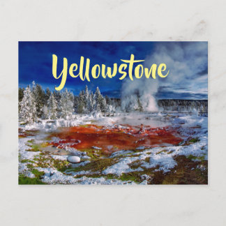 Carte Postale Parc national de Yellowstone Wyoming