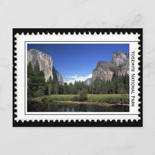 Carte Postale Parc national de Yosemite (Devant)
