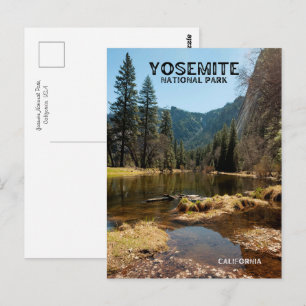 Carte Postale Parc national de Yosemite