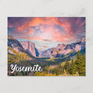 Carte Postale Parc national de Yosemite, Californie, États-Unis