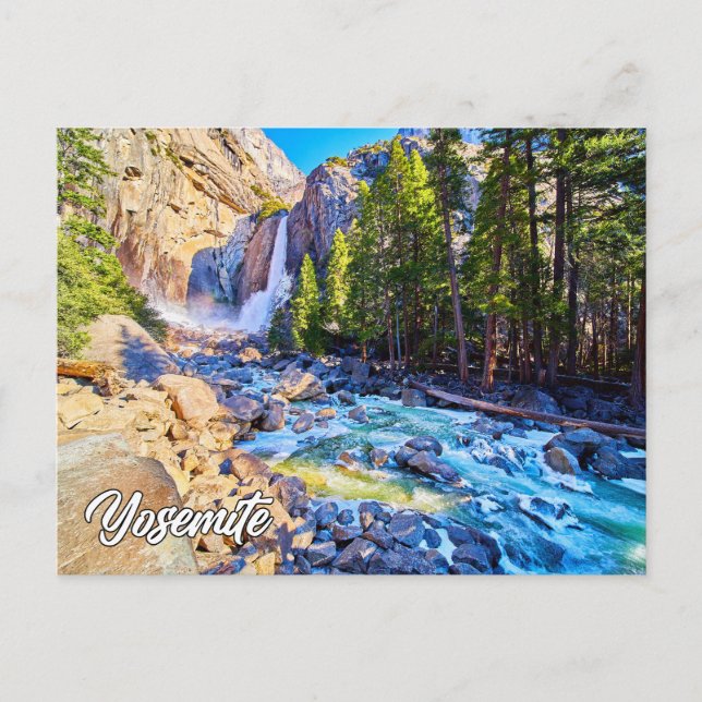 Carte Postale Parc national de Yosemite, Californie, USA (Devant)