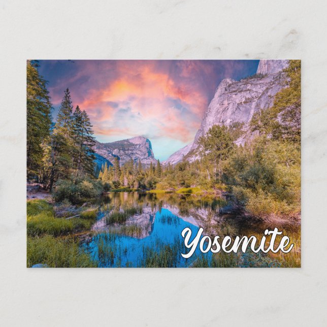 Carte Postale Parc national de Yosemite, Californie, USA (Devant)