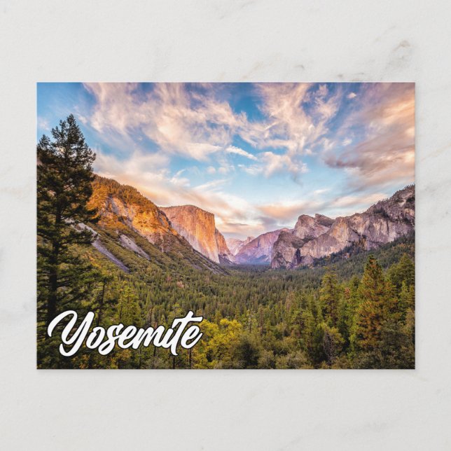 Carte Postale Parc national de Yosemite, Californie, USA (Devant)